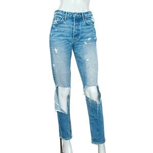 GRLFRND size 26 KAROLINA Jeans Ripped Distressed I Put a Spell on you